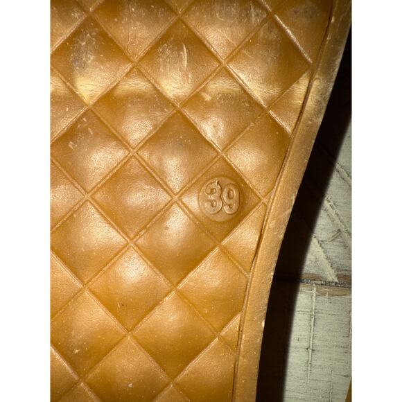 Cheeta Print Wickered Sandals Woman Sz 6.5 (39) - Picture 5 of 5